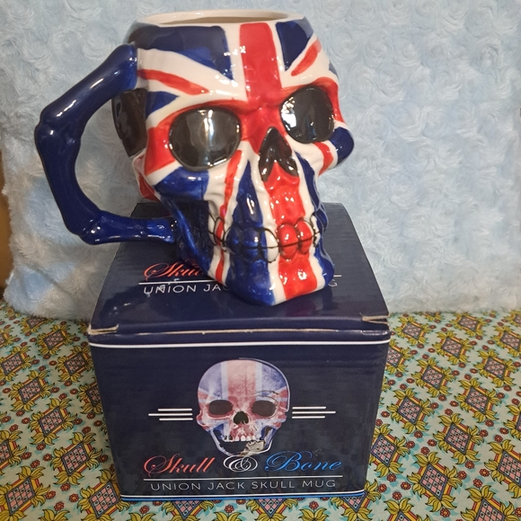 union jack Other - Union jack skull mug